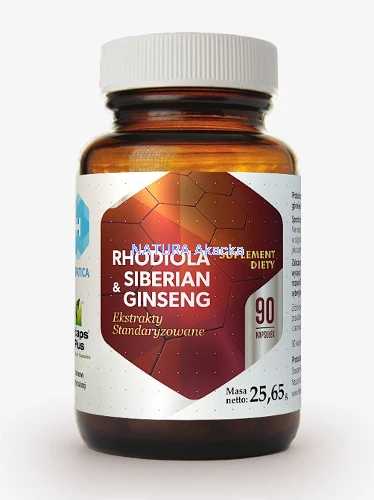 Rhodiola & Siberian Ginseng 90 kaps.