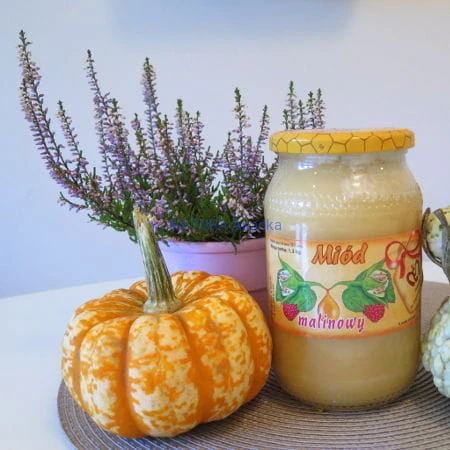 Miód malinowy 1,3 kg