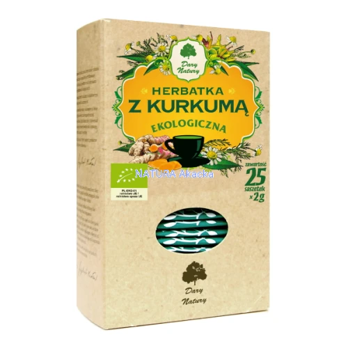 HERBATKA Z KURKUMĄ EKO
