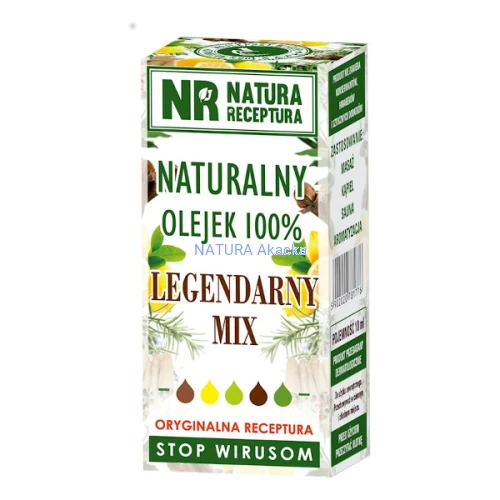 Olejek naturalny 100% - Legendarny mix - stop wirusom 10 ml
