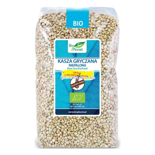 Kasza Gryczana Niepalona Bezglutenowa BIO 1 kg