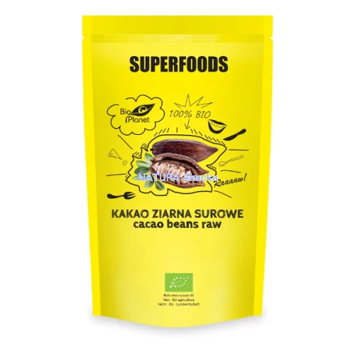 Kakao ziarna surowe BIO 200 g