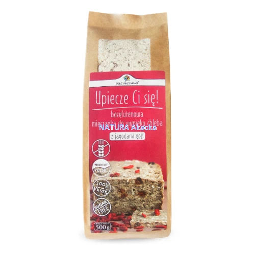 Mieszanka do wypieku chleba bezglutenowego z goji 500 g