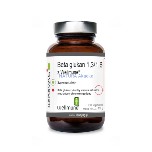 Beta glukan 1,3/1,6 z Wellmune 60 kaps.