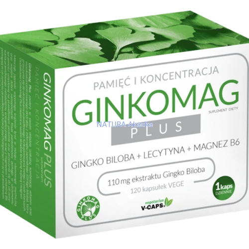 Ginkomag Plus 120 kaps