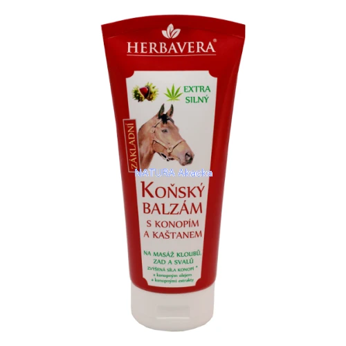 Balsam koński z konopiami, żywokostem i diabelskim pazurem 200 ml