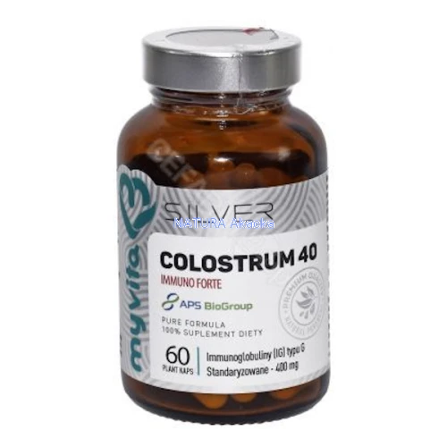 Silver Colostrum Immuno Forte 60 kaps