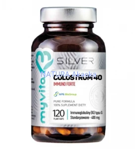 Silver Colostrum Immuno Forte 120 kaps.