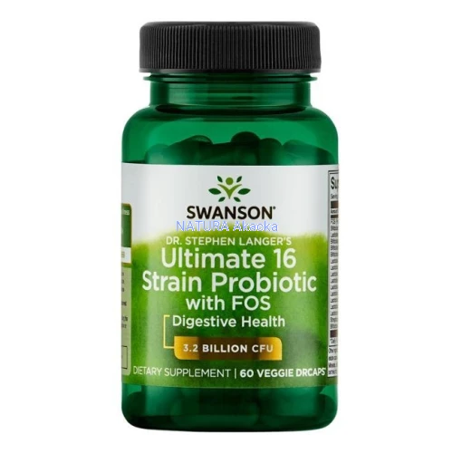 Ultimate 16 Strain Probiotic with FOS 60 kaps.