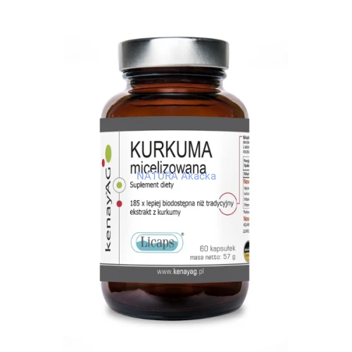 Kurkuma micelizowana 60 kaps.