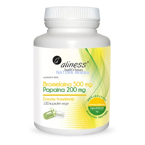 a-Bromelaina & Papaina 100 kps