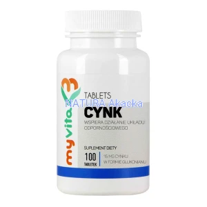 Cynk 15 mg/100 tabl. (MyVita)  