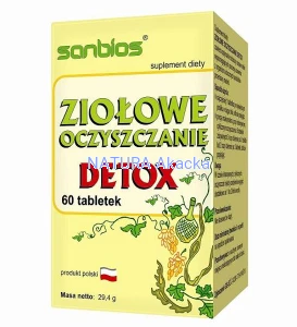 Detox ziołowe oczyszczanie 60 tbl.  