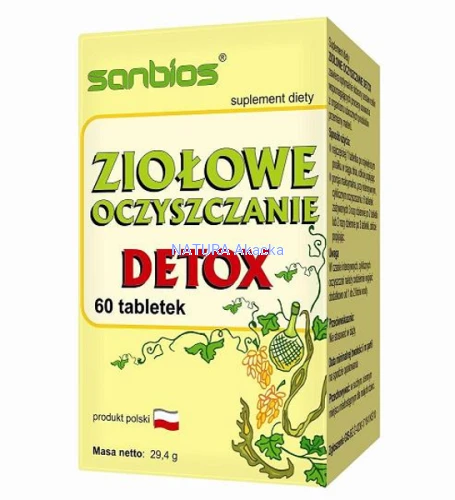 Ziołowe Oczyszczanie DETOX 60 tabl.