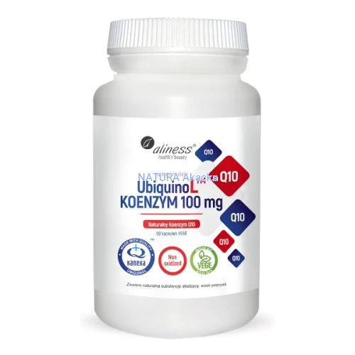 UbiquinoL KANEKA Naturalny KOENZYM 100mg /60kaps