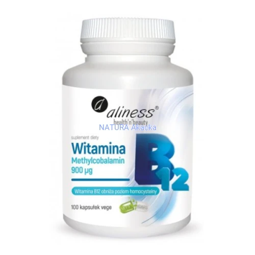 Witamina B12 Metylokobalamina 900 mg/100 kaps.