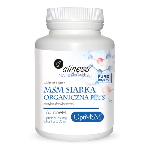 MSM Siarka Organiczna PLUS 180 tabl.
