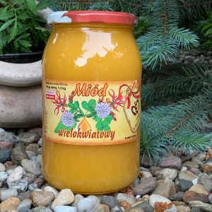 Miód wielokwiatowy 1,3 kg Ks. Marciniak