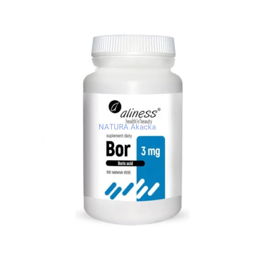 Bor 3 mg (kwas borowy) 100 tabl.