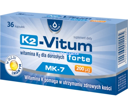 Vitum K2 200 uq/36 kaps.