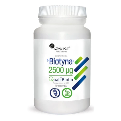 Biotyna 2500 mcg QualiBiotin 120 tabl.
