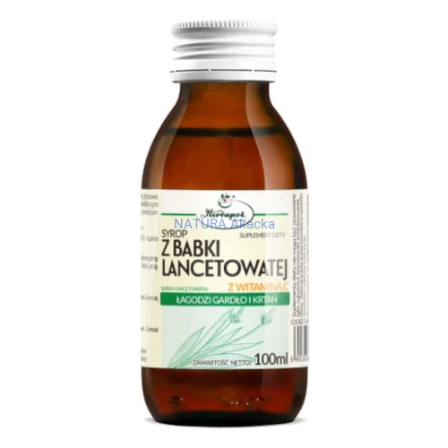 Syrop z babki lancetowatej z witaminą C 100 ml