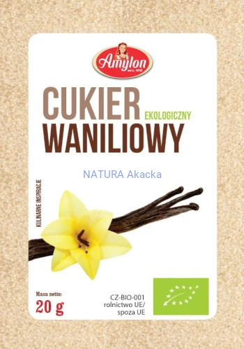 Cukier waniliowy BIO 20 g