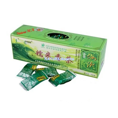6918970239884 Herbata Zielona Ryżowa prasowana w kostkach Mixiang MERIDIAN HaiChao Yunnan