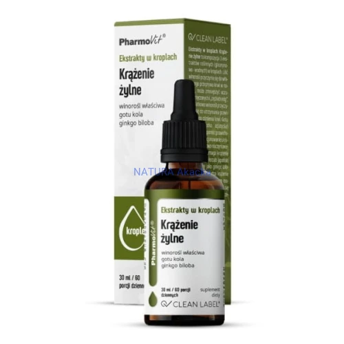 Ekstrakt w kroplach Krążenie żylne 30 ml