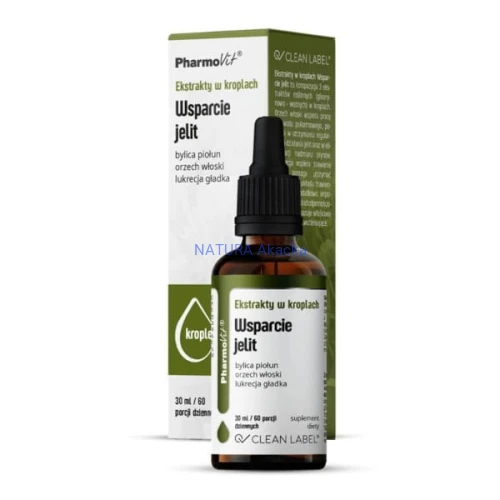 Ekstrakt w kroplach Wsparcie jelit 30 ml