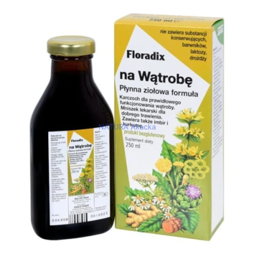 Floradix na Wątrobę 250 ml