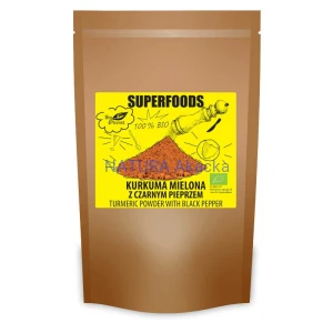 Kurkuma mielona z czarnym pieprzem 200 g