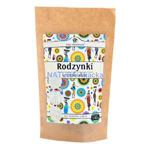 Rodzynki w gorzkiej czekoladzie, bez dodatku cukru, bezglutenowe. 140 g
