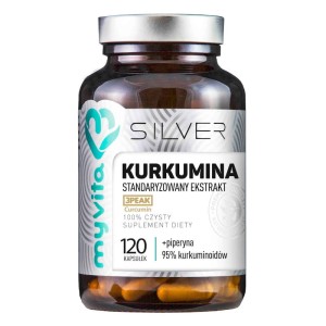 Silver Kurkumina + Piperyna 120 kaps.