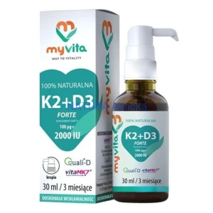 Witamina K2+D3 Forte 30 ml MyVita