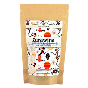 PP Żurawina w czekoladzie bez cukru 