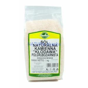 Kłodawa sól półgruboziarnista 1 kg 