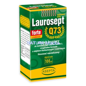 ASEPTA Laurosept FORTE Q73 100ml - Olejek laurowy + olejek z kurkumy i imbiru