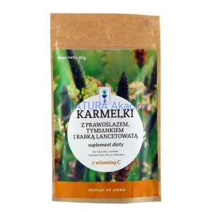 Karmelki prawoślaz/tymianek/babka lanc.