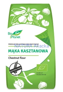 Mąka kasztanowa 250 g Bio Planet.