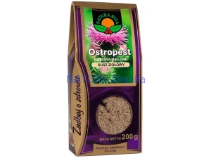 Ostropest mielony 200 g Natura Wita.