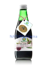 Sok z buraka kiszony 300 ml Bio Food.
