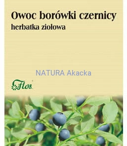 Borówka czernica owoc 50 g Flos.