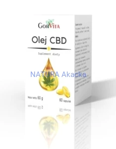 Olej CBD 60 kaps GorVita