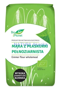 Mąka z płaskurki 500 g Bio Planet.