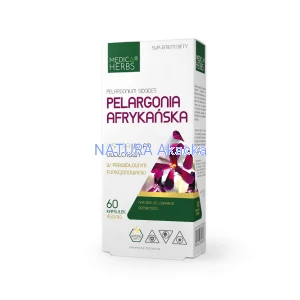 Pelargonia afrykańska 450 mg 60 kaps
