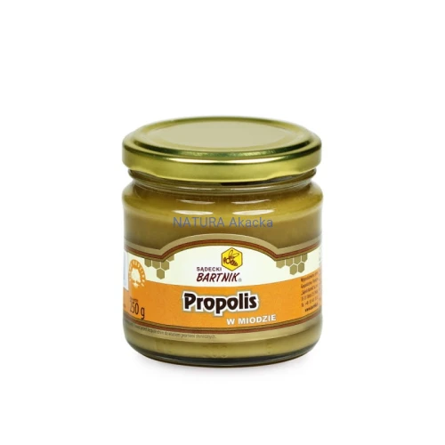 5900597000306 Miód z propolisem 250 g Bartnik
