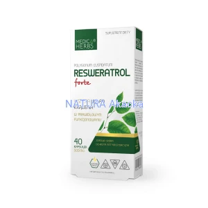 Resweratrol forte 250 mg 40 kaps