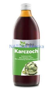 Karczoch sok 1000 ml EkaMedica
