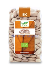 Migdały blanszowane 350 g Bio Planet.